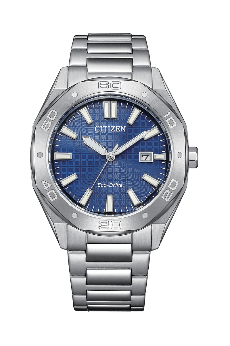 Citizen Eco-Drive BM7630-80L Blue Dial Stainless Steel Men Watch