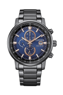 Citizen Eco-Drive CA0845-83L Black Stainless Steel Strap Men Watch