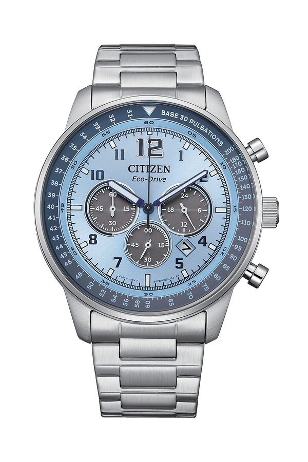 Citizen Eco-Drive CA4500-83M Chronograph Blue Dial Men Watch