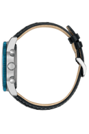 Citizen Eco-Drive CA4558-16E Chronograph Green Bezel Leather Men Watch