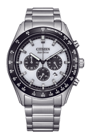 Citizen Eco-Drive CA4674-58A Sapphire Chronograph White Dial Men Watch