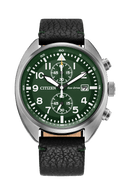 Citizen Eco-Drive CA7041-07X Chronograph Calf Leather Men Watch