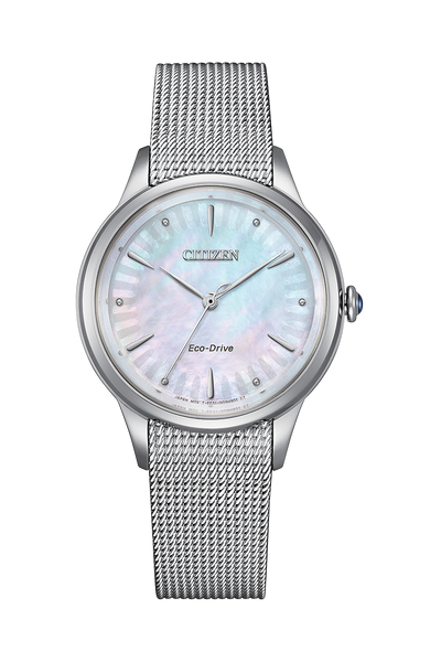 Citizen Eco-Drive EM1150-86D Sapphire Stainless Steel Women Watch