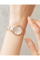 Citizen L EM0929-81Y Eco-Drive Mother of Pearl Gold Steel Women Watch