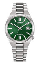 Citizen Automatic Tsuyosa 37mm NJ0200-50X Green Dial Steel Men Watch