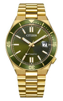 Citizen Mechanical Tsuyosa NJ0232-53X Green Dial Automatic Men Watch