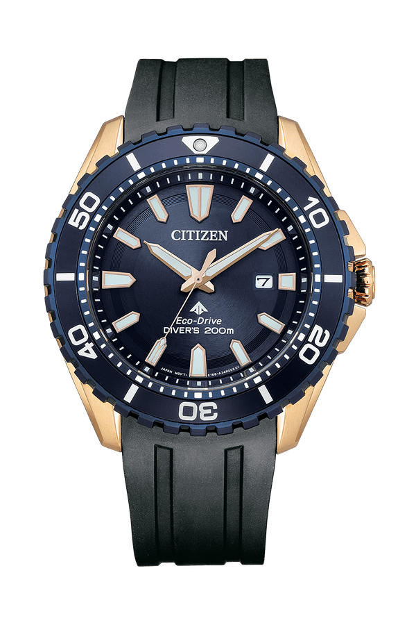 Citizen Promaster BN0196-01L Eco-Drive Dark Blue Dial Diver Men Watch