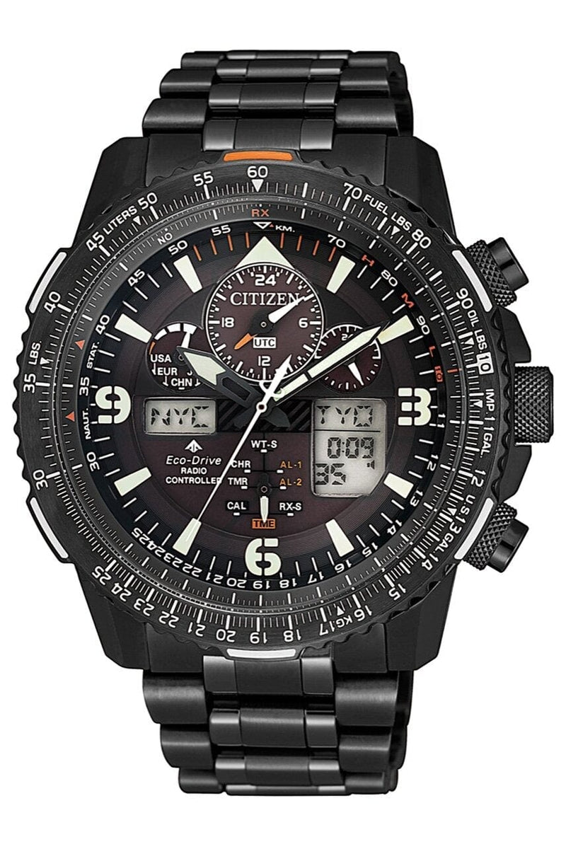 Citizen Promaster Sky A-T Watch JY8085-81E All Black Eco-Drive Men Watch