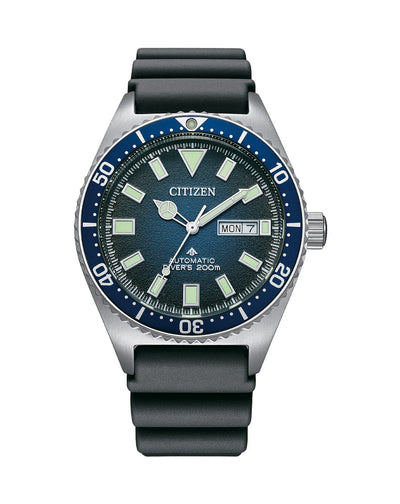 Citizen Promaster NY0129-07L Smoked Blue Automatic Diver Men Watch