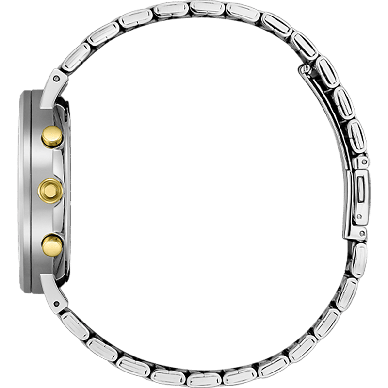 Citizen Quartz AN8224-51L Chronograph Blue Dial Steel Men Watch