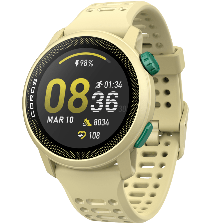 Coros Pace 3 Lightest Running GPS Smartwatch - Mist Silicone