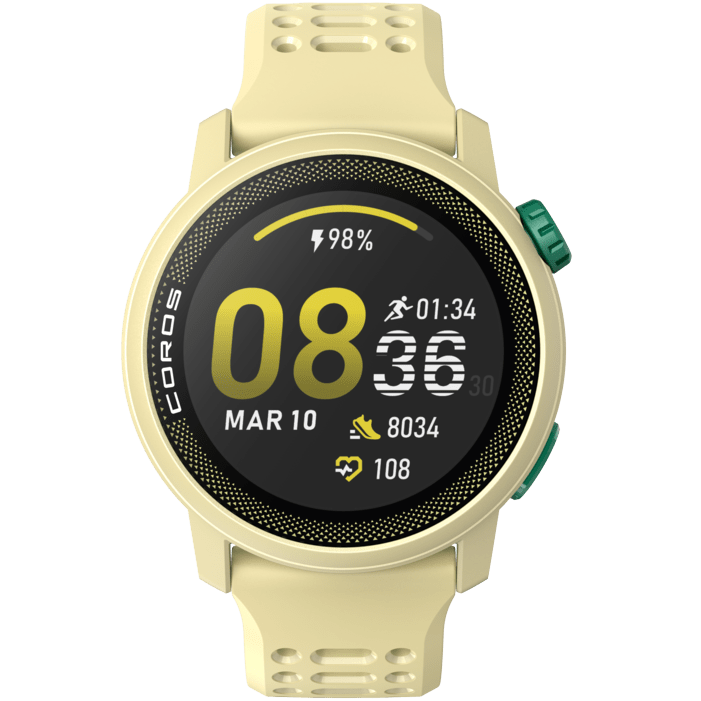 Coros Pace 3 Lightest Running GPS Smartwatch - Mist Silicone