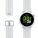 Coros Pace 4 Ultralight Amoled Running GPS Smartwatch with White Silicone Band