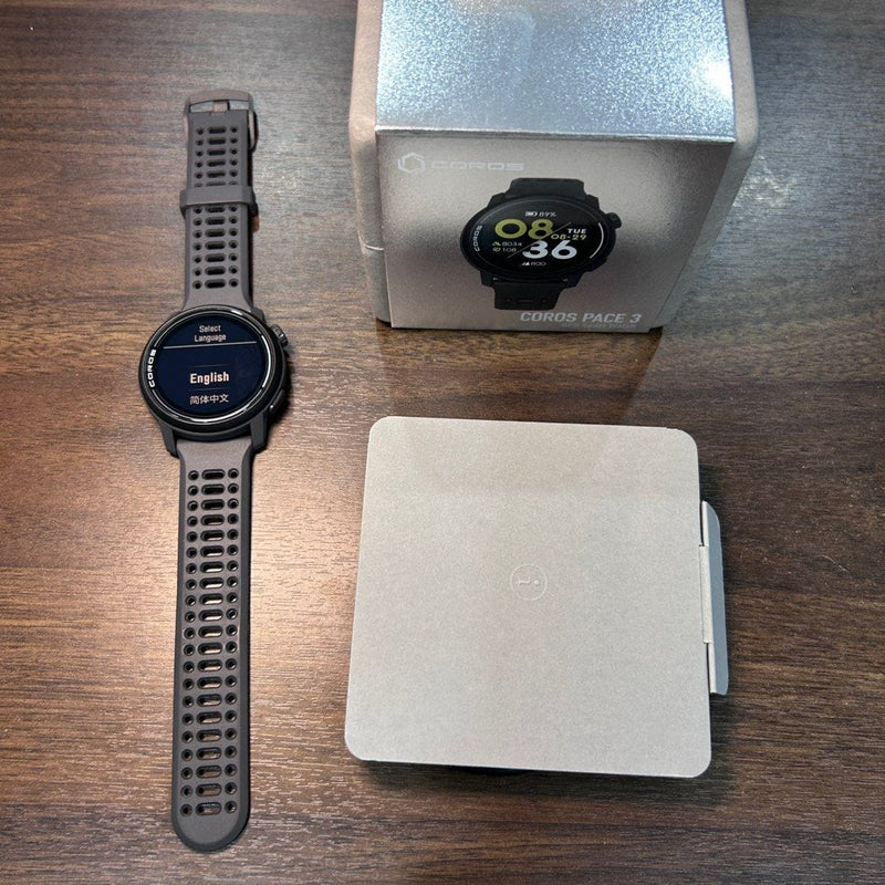 [Pre-Owned] Coros Pace 3 (Black Silicone) Smartwatch