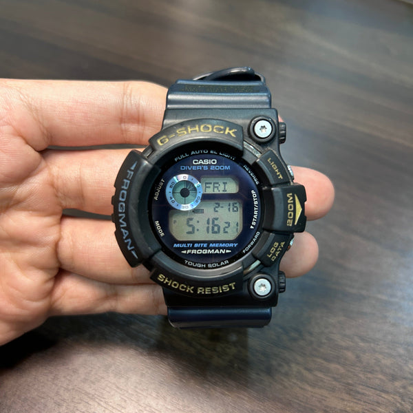 [Pre-Owned] Casio G-Shock Frogman GW-200TC-2 Blue Men Watch