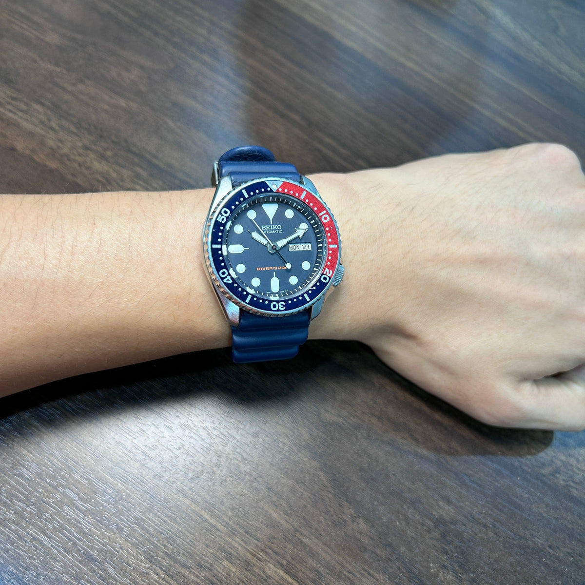Pre-Owned] Seiko SKX Pepsi SKX009K1 (7S26-0020) Automatic Diver Watch