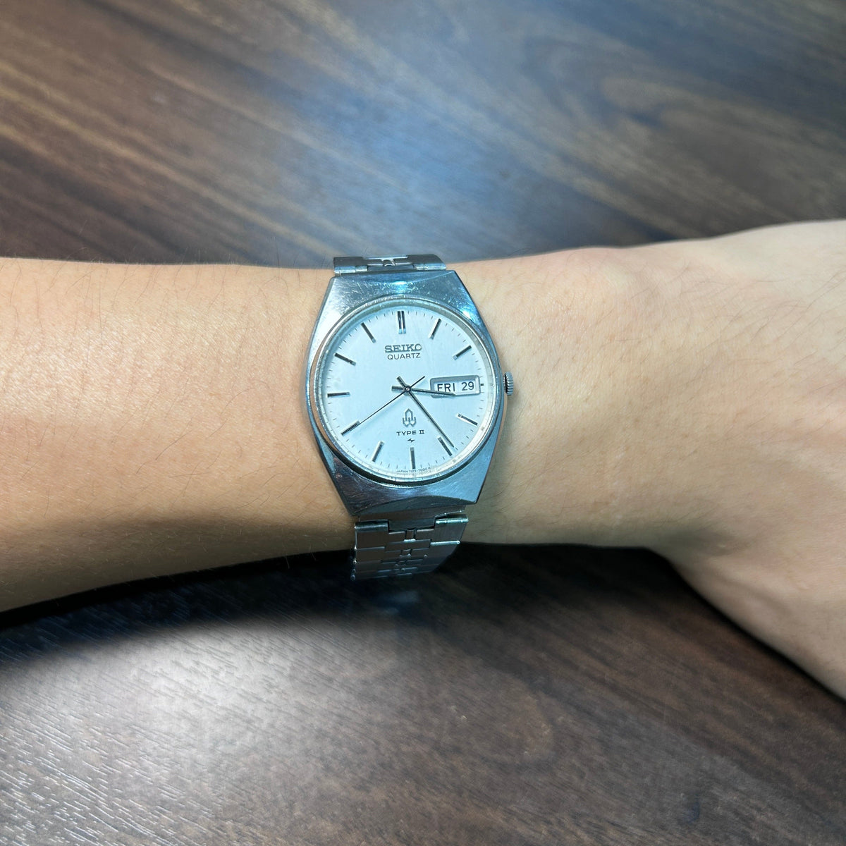SEIKO セイコー 腕時計 クォーツ TYPE2 7123-8000 タイプツー セイコー 