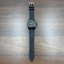 [Pre-Owned] Seiko Premier SNP045P1 Black Kinetic Perpetual Men Watch
