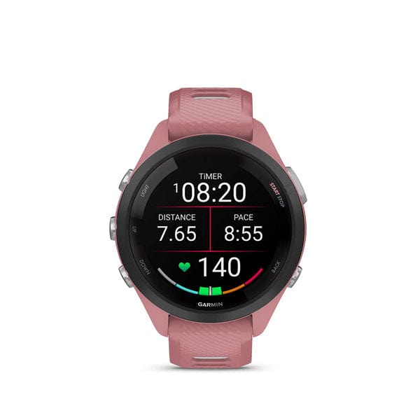 Garmin Forerunner 265S Music Advanced GPS Running Smartwatch - Pink