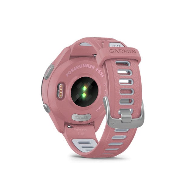 Garmin Forerunner 265S Music Advanced GPS Running Smartwatch - Pink