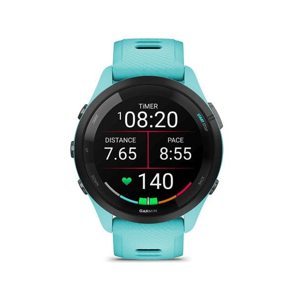 Garmin Forerunner 265 Music Advanced GPS Running Smartwatch - Aqua