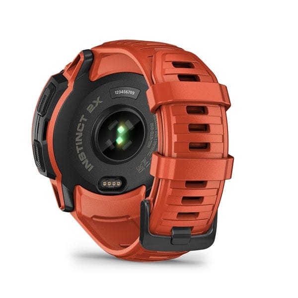 Garmin Instinct 2X Solar - Outdoor GPS Smartwatch Malaysia - Flame Red