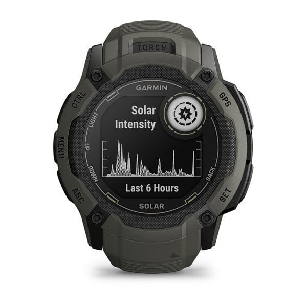 Garmin Instinct 2X Solar - Outdoor GPS Smartwatch Malaysia - Moss