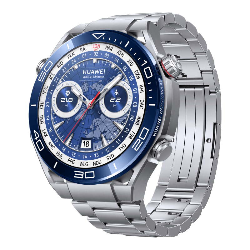 Huawei Watch Ultimate Premium 100m Diving Smartwatch  - Voyage Blue