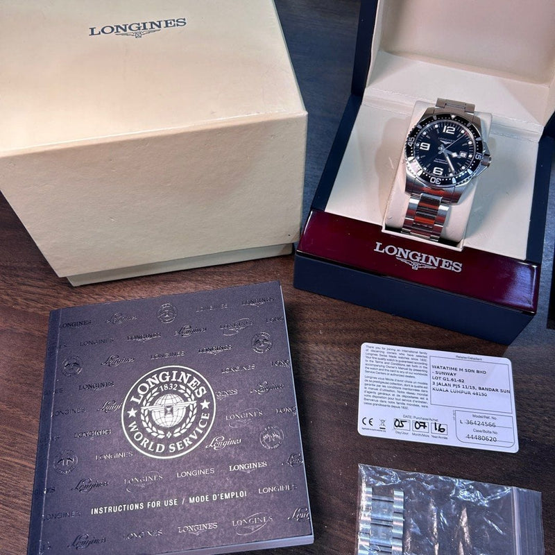 [Pre-Owned] Longines Hydroconquest 41mm Automatic Men Watch