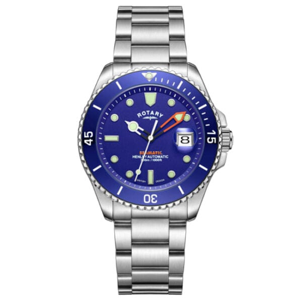 Rotary GB05430/05 Sapphire Automatic Men Divers Watch