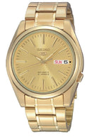 Seiko 5 Classic SNKL48K1 Automatic Gold Steel Men Watch
