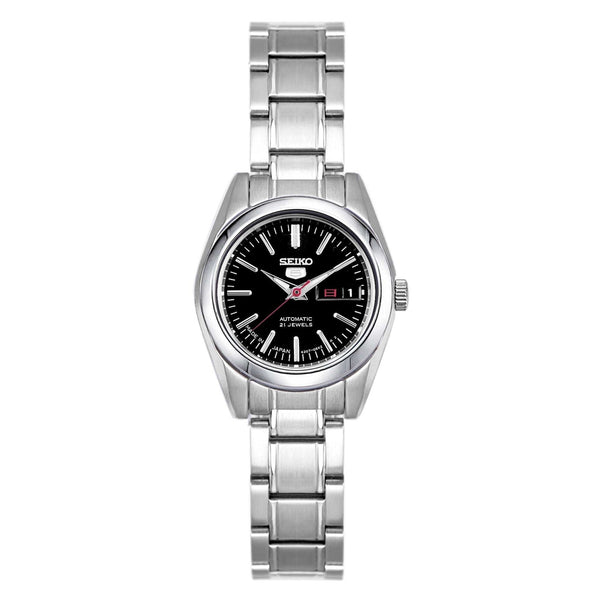 Seiko 5 Classic SYMK17K1 Automatic Black Dial Stainless Steel Women Watch