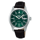 Seiko 5 SRPJ89K1 36mm Leather Strap Automatic Unisex Watch