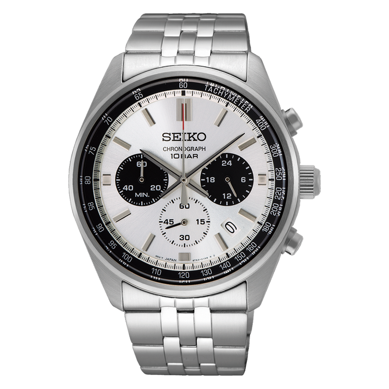 Seiko Conceptual Regular SSB425P1 Panda Quartz Chronograph Men Watch