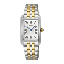 Seiko Conceptual Regular SWR087P1 Two-Tone Tank Quartz Square Women Watch