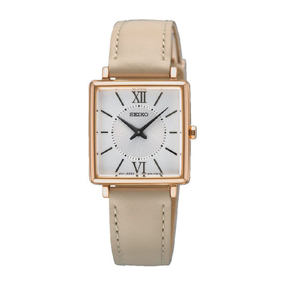 Seiko Conceptual Regular SWR114P1 Calf Leather Quartz Women Watch