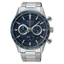 Seiko Conceptual Regular SSB445P1 Blue Chronograph Sapphire Men Watch 