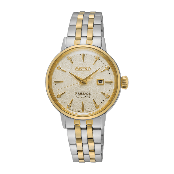 Seiko Presage Cocktail SRE010J1 Automatic Stainless Steel Women Watch 