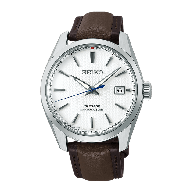 Seiko Presage SPB413J1 Sharp Edged Series Automatic Leather Men Watch