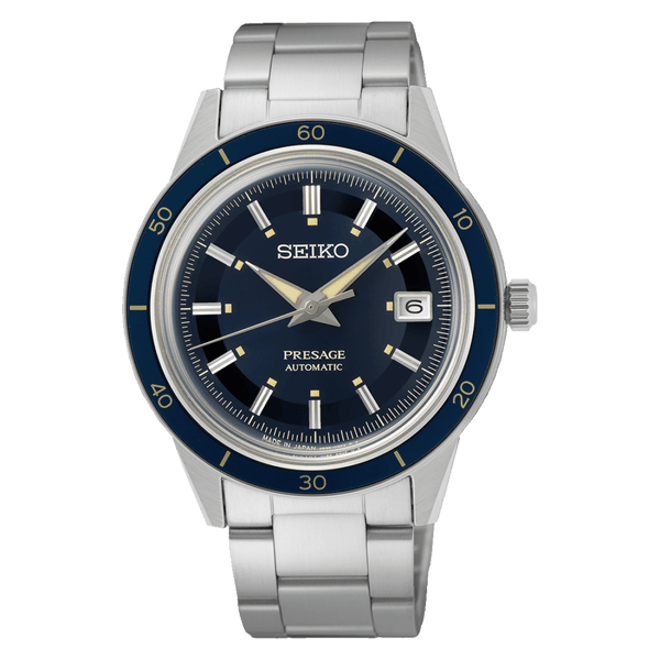 Seiko Presage SRPG05J1 Automatic Stainless Steel Blue Dial Men Watch