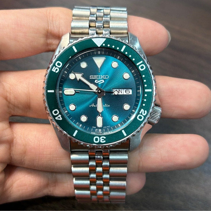 [Pre-Owned] Seiko 5 Sports SRPD61K1 Hulk Green Automatic Men Watch