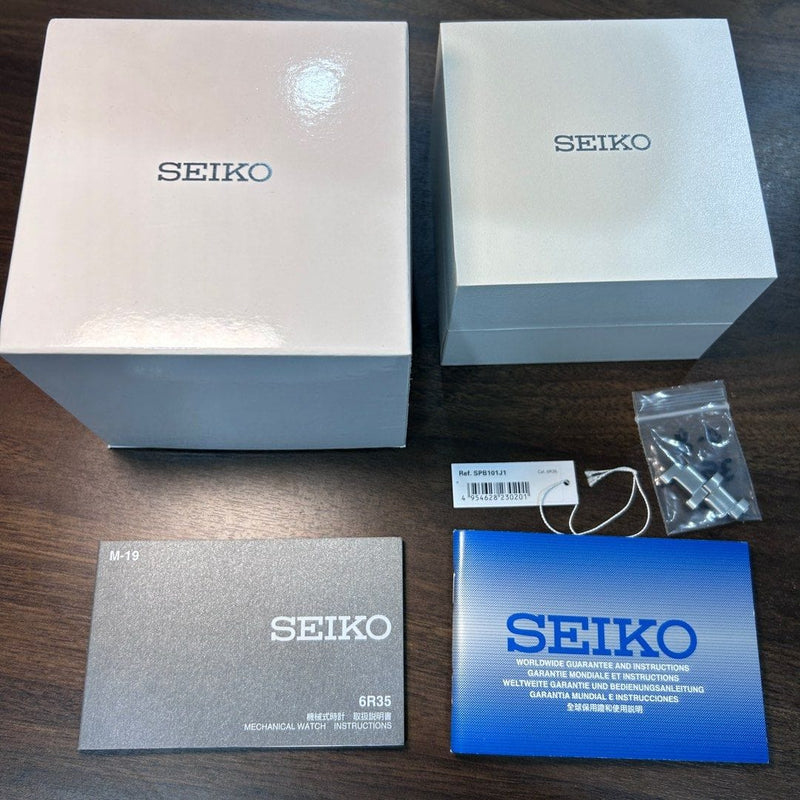 [Pre-Owned] Seiko Prospex Sumo SPB101J1 (6R35-00A0) Black Diver Men Watch