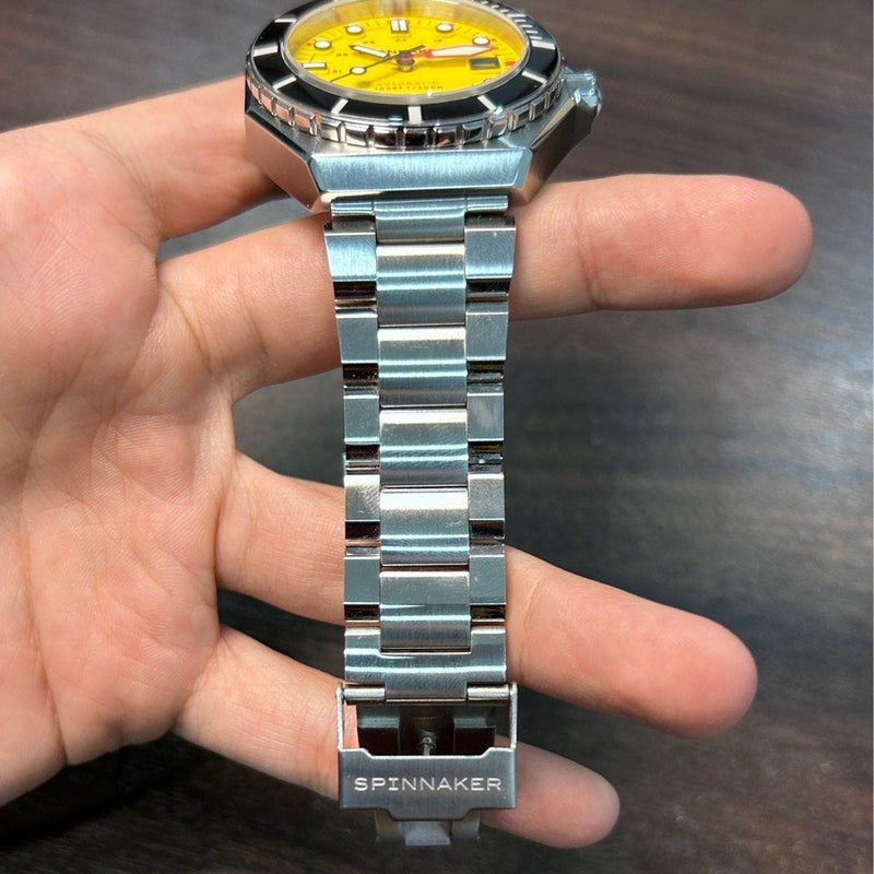 [Pre-Owned] Spinnaker Dumas SP-5081-II Hornet Yellow Automatic Men Watch