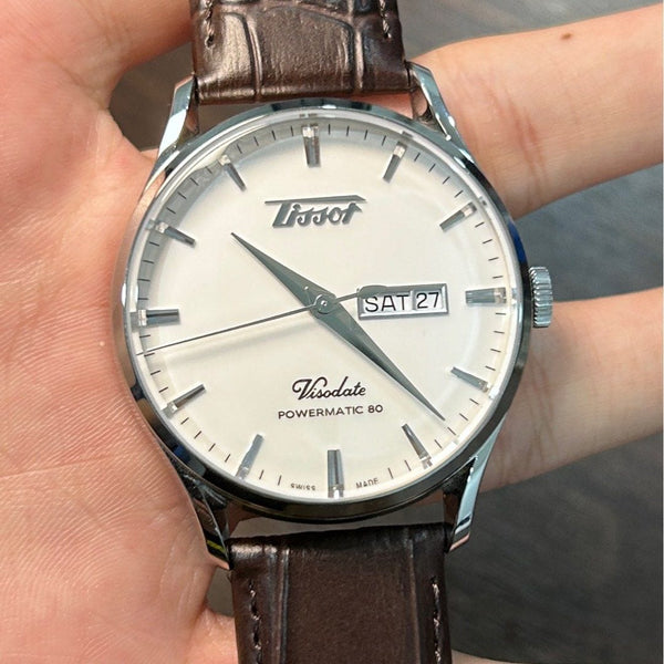 [Pre-Owned] Tissot Heritage Visodate Powermatic 80 Automatic Men Watch