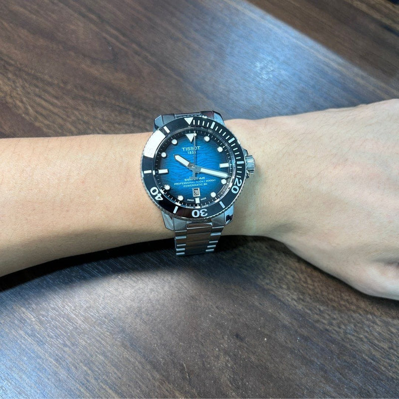 [Pre-Owned] Tissot Seastar 2000 Professional Powermatic 80 Automatic 600m Diver Watch