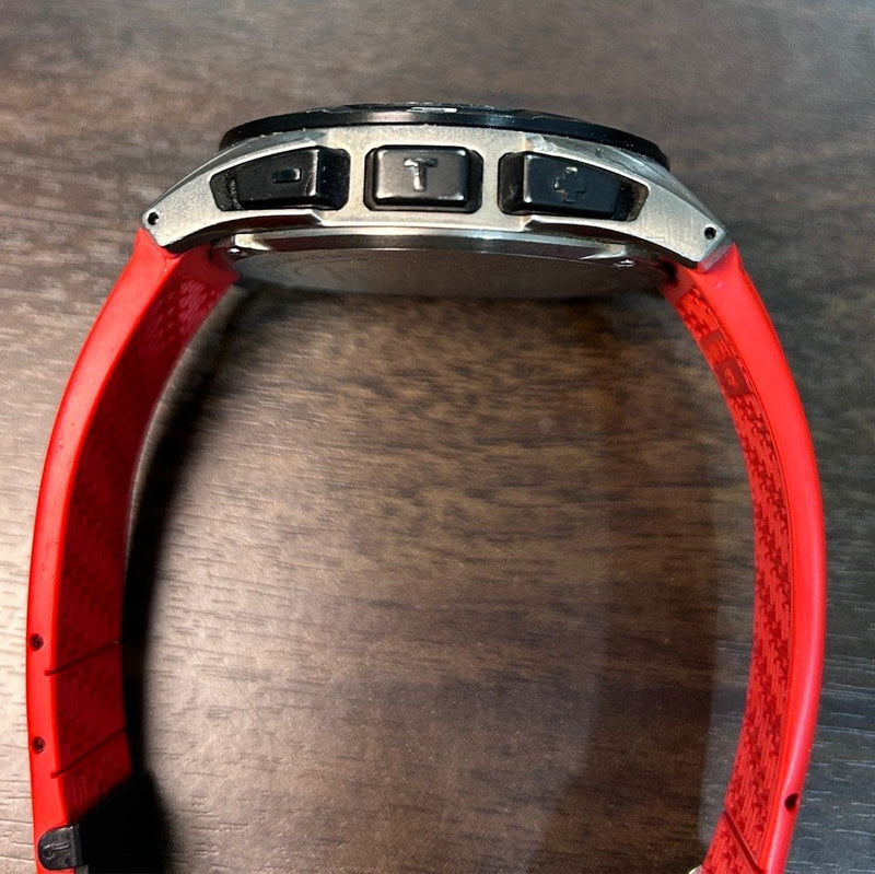 [Pre-Owned] Tissot T-Touch Expert Solar Red Rubber Men Watch