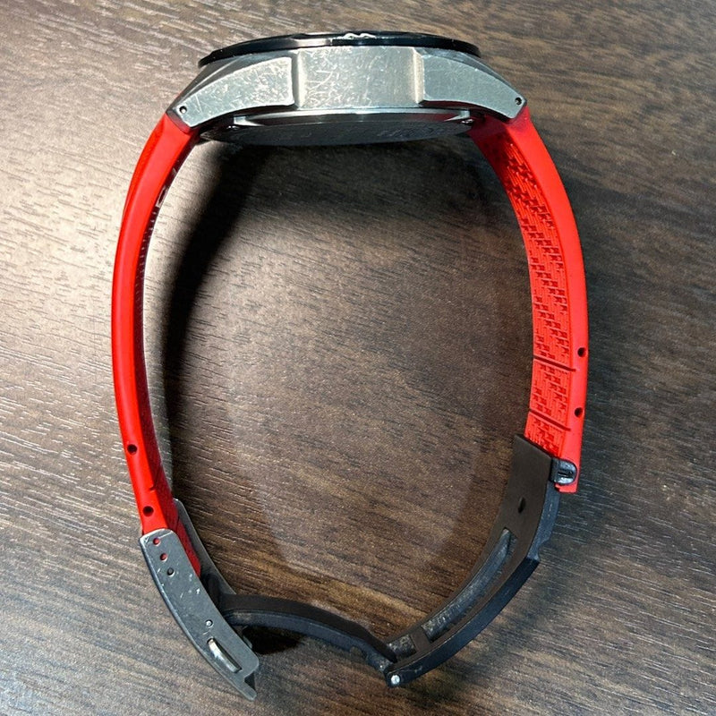 [Pre-Owned] Tissot T-Touch Expert Solar Red Rubber Men Watch