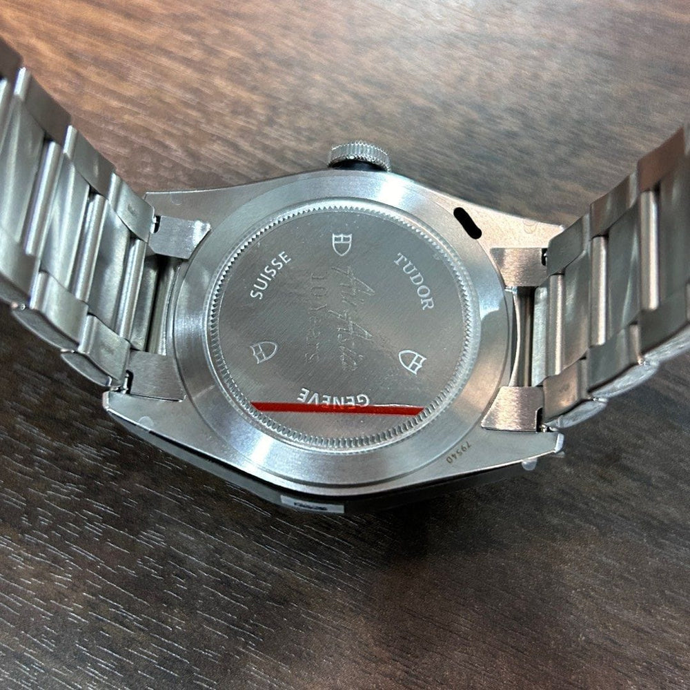 Pre Owned Tudor Heritage Black Bay 41 M79540 0006 Automatic Men Watch