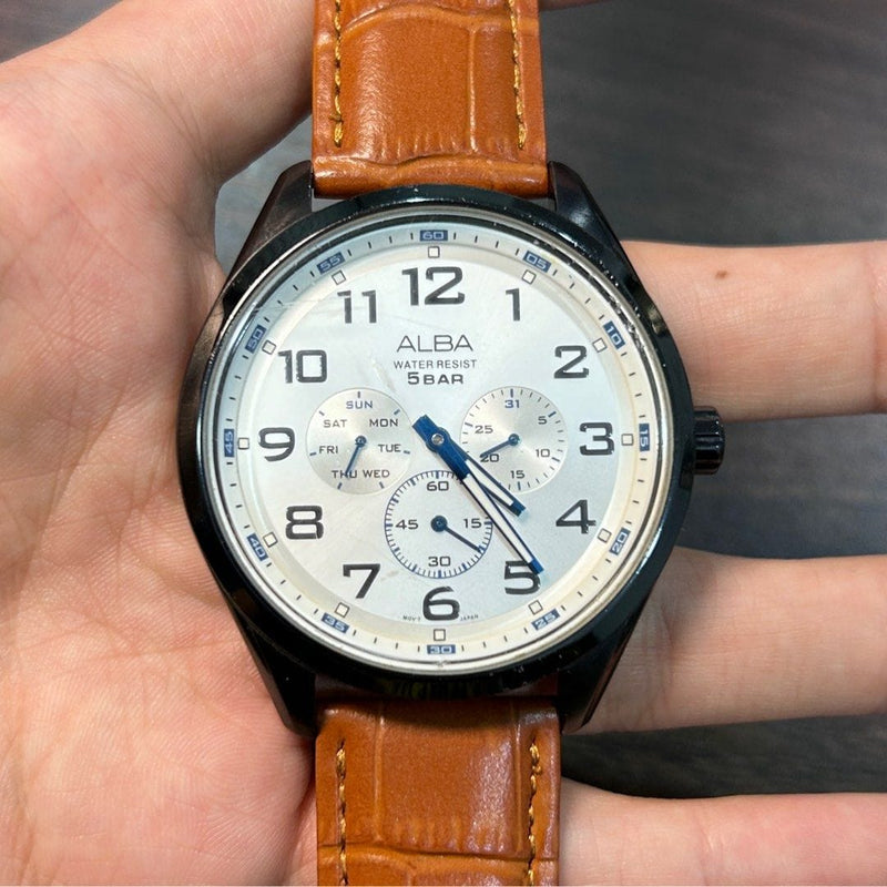 [Pre-Owned] Alba VD75-X059 Quartz Men Watch