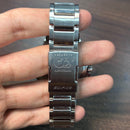 [Pre-Owned] Casio Edifice X F1 Scuderia AlphaTauri EQB-1100AT-2A Limited Edition Tough Solar Bluetooth Sapphire Men Watch